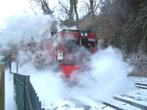 138_BWH27-12-10with Funkey Caernarfon dep in snow-steam.jpg (76384 bytes)